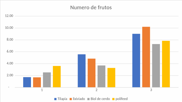 Número de frutos